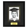 10x12 Matted To 5x7 Graduation 2023 Gold Trim Tabletop Frame