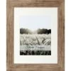 11x14 Driftwood Farmhouse Matted To 8x10 Wall Frame