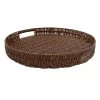 15In Brown Wicker Tray