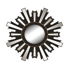 3-Piece Brown Wall Mirror Set -Finest Home Decoration 3 piece brown wall mirror set 3