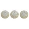 3-Piece Gold Round Wall Mirror Set -Finest Home Decoration 3 piece gold round wall mirror set