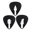 3-Piece Guitar Pick Wall Art, 7x8