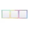 3-Piece Rainbow Framed Wall Mirror Set, 10" -Finest Home Decoration 3 piece rainbow framed wall mirror set 10