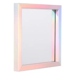 3-Piece Rainbow Framed Wall Mirror Set, 10" -Finest Home Decoration 3 piece rainbow framed wall mirror set 10 4