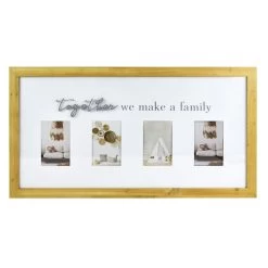 4-Opening Together Family Collage Frame, 30x16