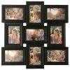9-Opening Black Collage, 21" -Finest Home Decoration 9 opening black collage 21