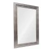 Antiqued Silver Barb Framed Wall Mirror, 24x36 1 Antiqued Silver Barb Framed Wall Mirror, 24x36 -Finest Home Decoration antiqued silver barb framed wall mirror 24x36 1