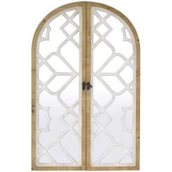 Arch Window Overlay Wall Mirror, 27x43