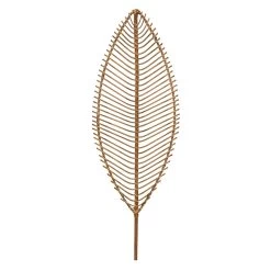 Bamboo Leaf Wall Decor, 13x39