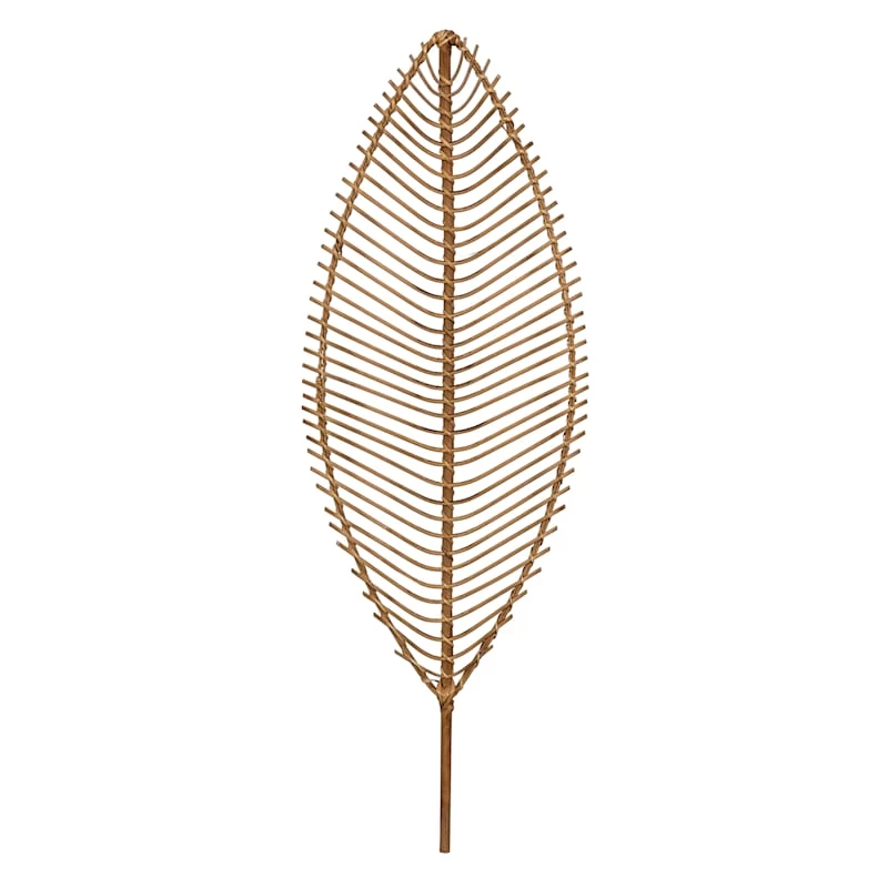 Bamboo Leaf Wall Decor, 13x39 3 Bamboo Leaf Wall Decor, 13x39