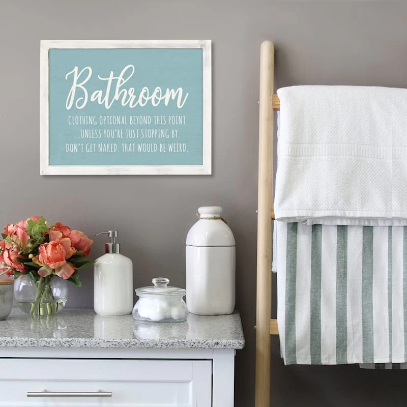 Bathroom Framed Wall Art, 11x14 4 Bathroom Framed Wall Art, 11x14 - Image 2