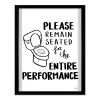Bathroom Humor Wall Art, 12x16 -Finest Home Decoration bathroom humor wall art 12x16 1