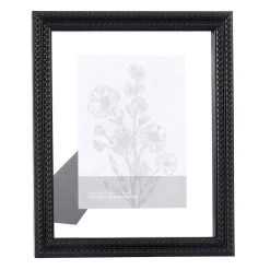 Black Beaded Float Tabletop Frame, 8x10