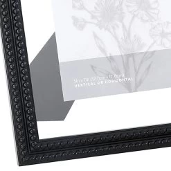 Black Beaded Float Tabletop Frame, 8x10 -Finest Home Decoration black beaded float tabletop frame 8x10 5