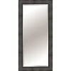 Black Embossed Dots Brushed Platinum Floor Mirror, 32x66 -Finest Home Decoration black embossed dots brushed platinum floor mirror 32x66 1