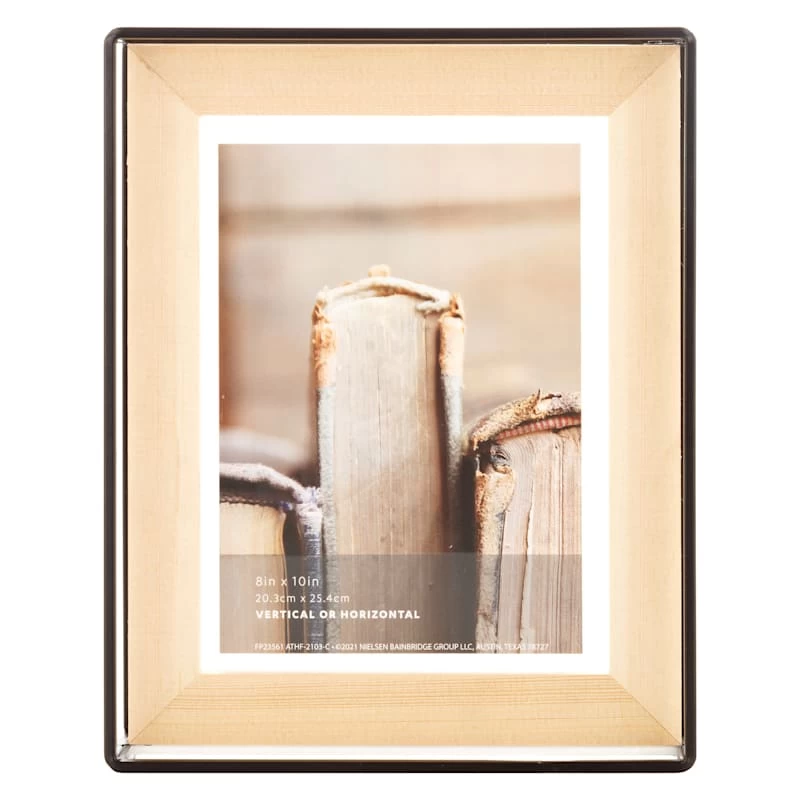 Black Floating Wall Frame, 8x10 3 Black Floating Wall Frame, 8x10