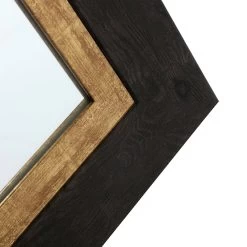 Black & Gold Framed Wall Mirror, 22x28 -Finest Home Decoration black gold framed wall mirror 22x28 3