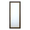 Black & Gold Framed Wall Mirror, 24x58 -Finest Home Decoration black gold framed wall mirror 24x58 1
