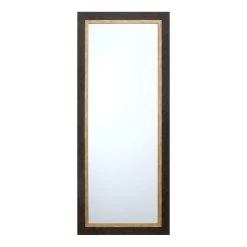 Finest Home Decoration 20 Black & Gold Framed Wall Mirror, 24x58