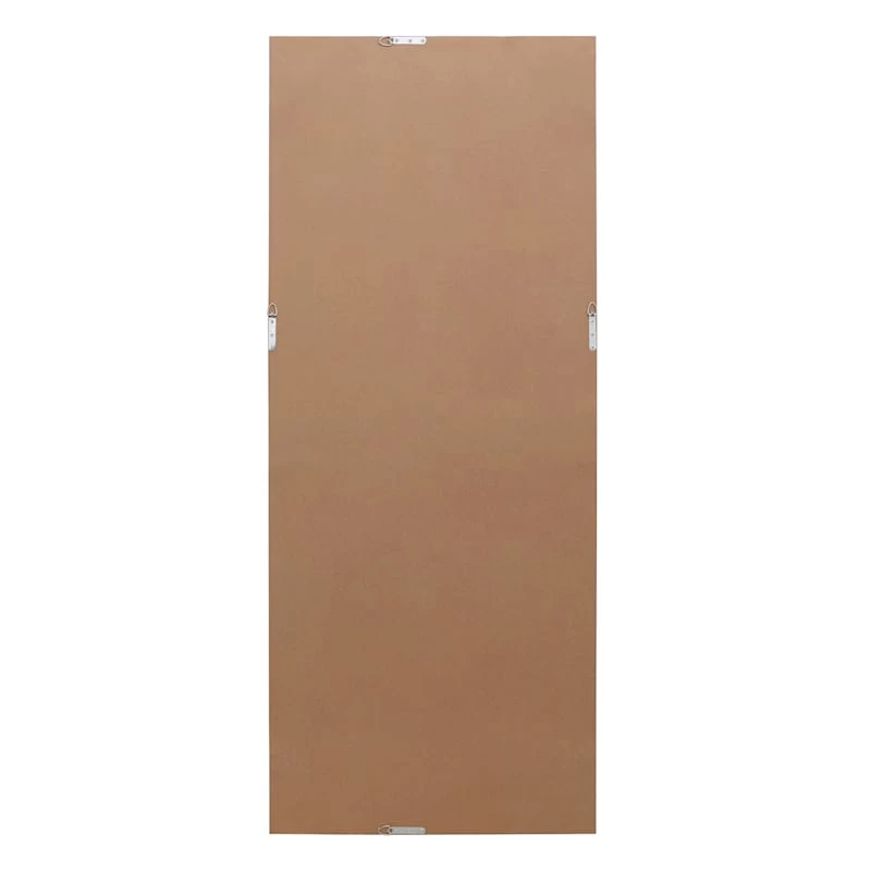 Black & Gold Framed Wall Mirror, 24x58 5 Black & Gold Framed Wall Mirror, 24x58 - Image 3