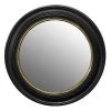 Black & Gold Round Wall Mirror, 30" -Finest Home Decoration black gold round wall mirror 30