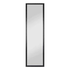 Black Ornate Leaner Mirror, 14x50