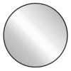 Black Round Wall Mirror, 24" -Finest Home Decoration black round wall mirror 24