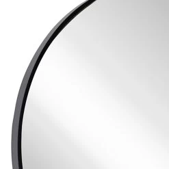 Black Round Wall Mirror, 24" -Finest Home Decoration black round wall mirror 24 2