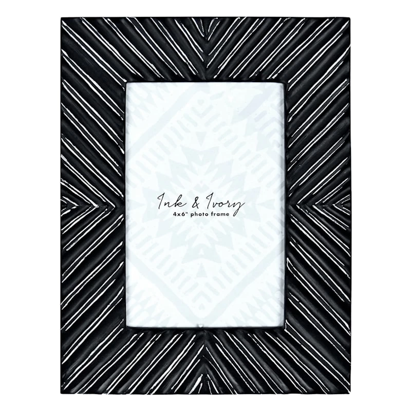 Black Tabletop Photo Frame, 4x6 3 Black Tabletop Photo Frame, 4x6