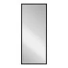 Black Thin Framed Leaner Mirror, 24x58