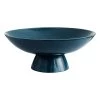 Blue Spun Bamboo Bowl, 12" -Finest Home Decoration blue spun bamboo bowl 12