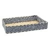 Blue & Tan Seagrass Tray, 20x14 -Finest Home Decoration blue tan seagrass tray 20x14 1