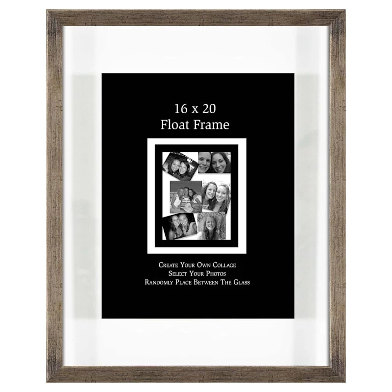 Champagne Floating Wall Frame, 16x20 3 Champagne Floating Wall Frame, 16x20