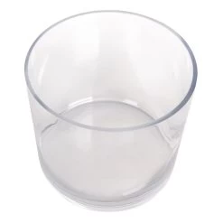 Clear Class Vase, 7" -Finest Home Decoration clear class vase 7 1