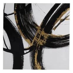 Crosby St Abstract Canvas Wall Art, 36"