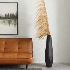 Crosby St Black Geo Floor Vase, 36" -Finest Home Decoration crosby st black geo floor vase 36 1