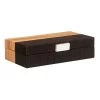 Crosby St Black Water Hyacinth Decorative Box, 11x3