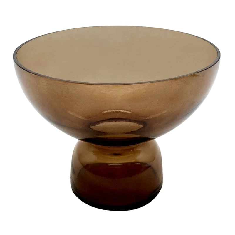 Crosby St Brown Glass Bowl, 8x6 3 Crosby St Brown Glass Bowl, 8x6