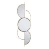 Crosby St Gold Modern Metal Wall Mirror, 13x41 -Finest Home Decoration crosby st gold modern metal wall mirror 13x41 1