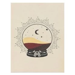 Crystal Ball Canvas Wall Art, 12x16