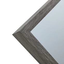 Dark Grey Wood Deep Frame Leaner Mirror, 24x58 -Finest Home Decoration dark grey wood deep frame leaner mirror 24x58 4