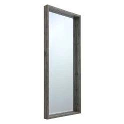 Dark Grey Wood Deep Frame Leaner Mirror, 24x58 -Finest Home Decoration dark grey wood deep frame leaner mirror 24x58 6