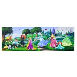 Disney Princess Group Shot Canvas Wall Art, 36x12