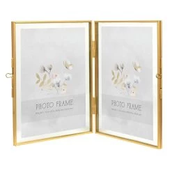 Double Fold Multi Tabletop Photo Frame, 12x8