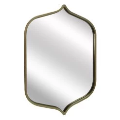 Double Teardrop Wall Mirror, 22x32