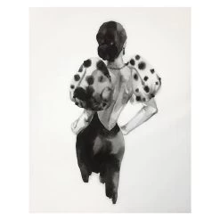 Fashion Figure Canvas Wall Art, 16x20