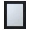 Flat Black Framed Wall Mirror, 22x28 -Finest Home Decoration flat black framed wall mirror 22x28 1