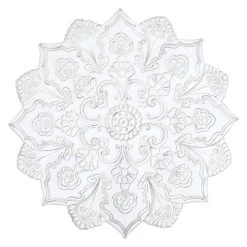 Found & Fable Embossed Wood Wall Art, 24"