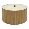 Found & Fable Lidded Bamboo Box, 4x7
