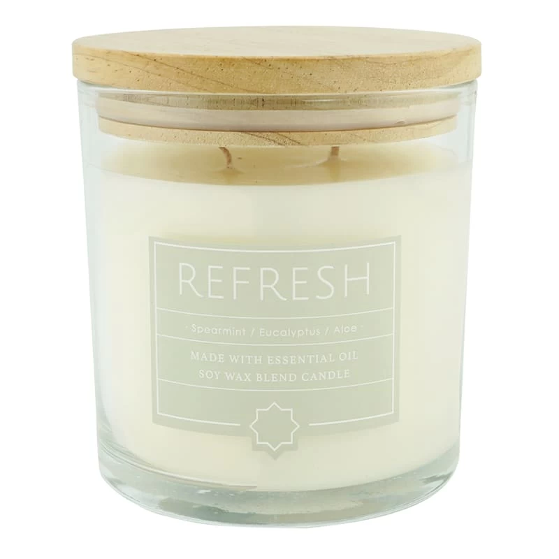 Found & Fable Refresh Scented Jar Candle, 13oz 3 Found & Fable Refresh Scented Jar Candle, 13oz